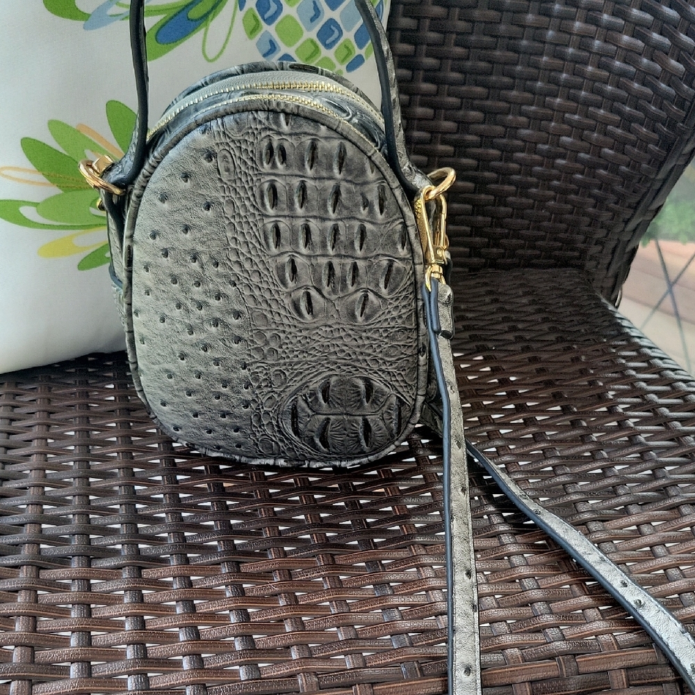 3/$12 Elegant Gray Crossbody Bag